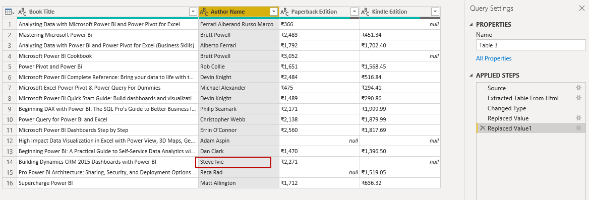 How To Use A Web Data Source In Power BI Desktop Reports