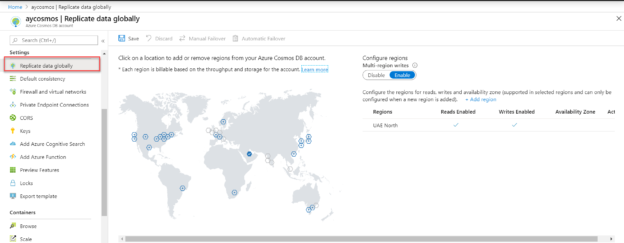 Replicate data globally