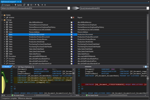 How To Compare Two Tables In Sql Developer 5681