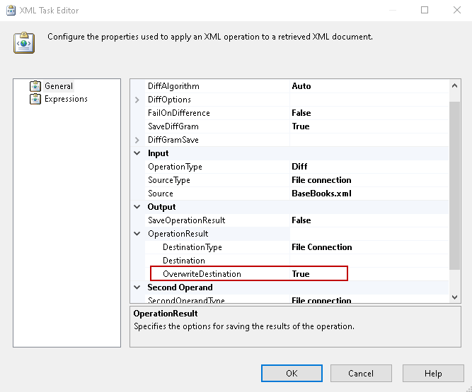 OverWriteDestination property
