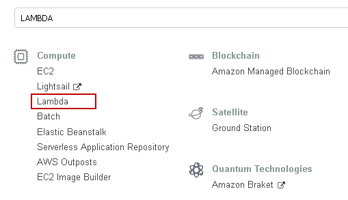 Create an AWS Lambda Function