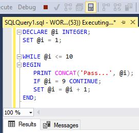 Learn Sql Intro To Sql Server Loops