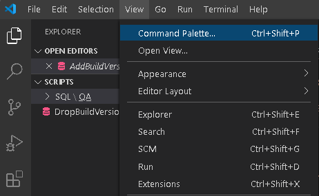 solution explorer visual studio code for mac