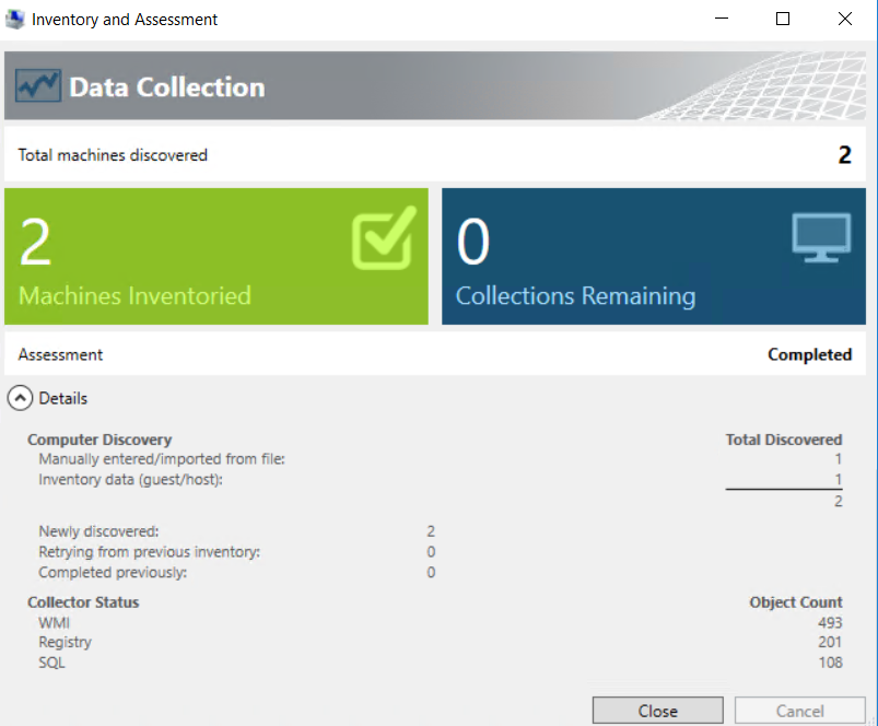 Inventory and Assessment