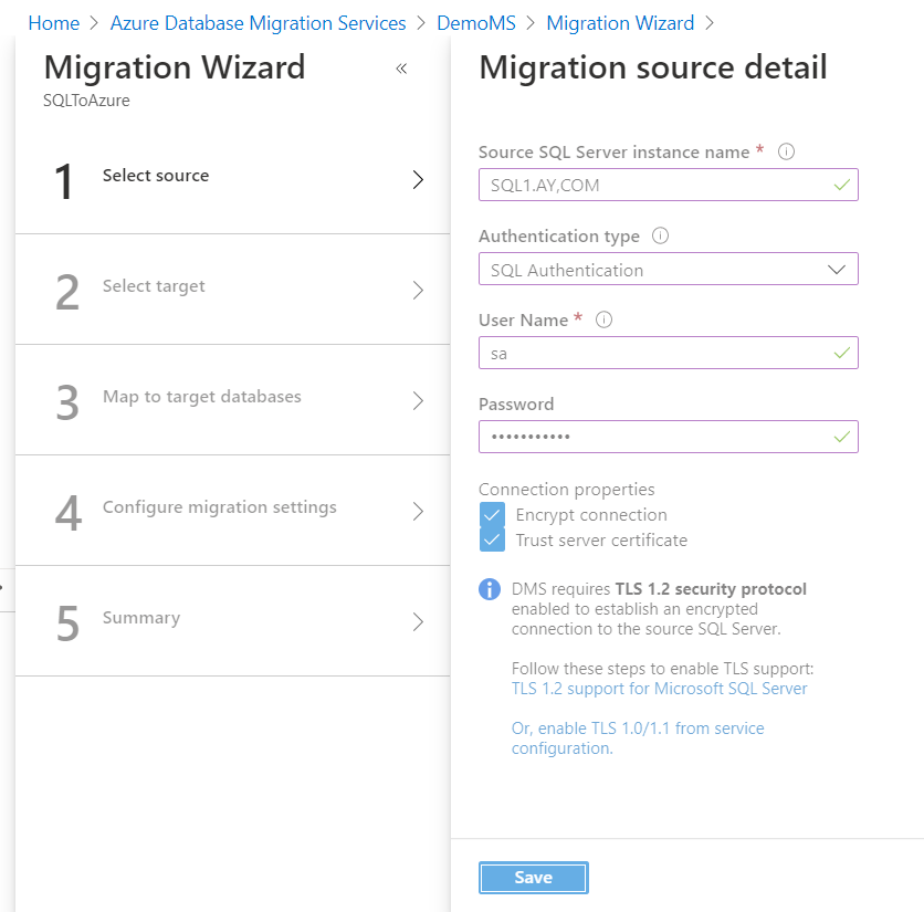 Migration Wizard