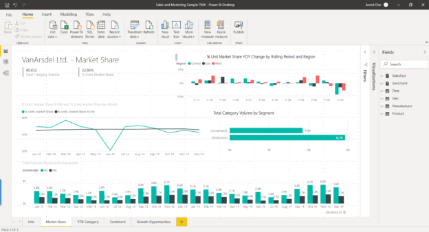 openbim component in Power BI 