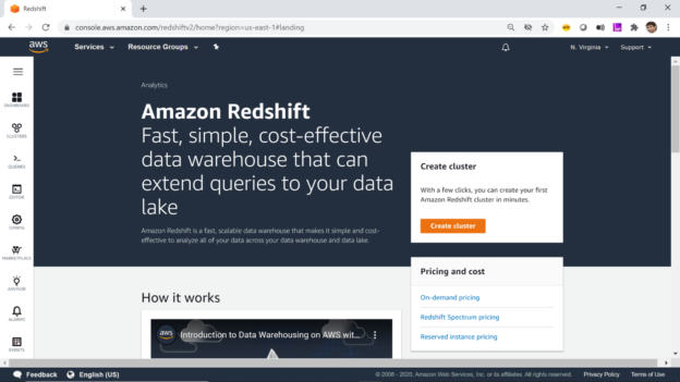 Redshift Home Page