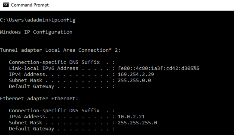 Validate IP configurations