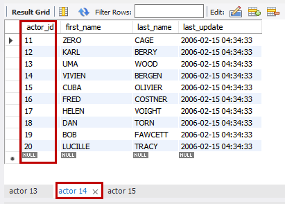 mysql deep learning