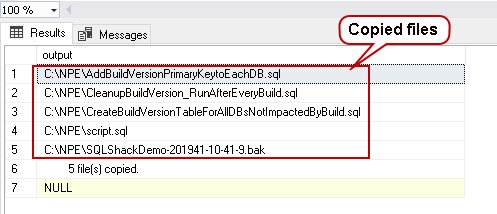T-Sql Scripts To Copy Or Remove Files From A Directory In Sql Server 2019