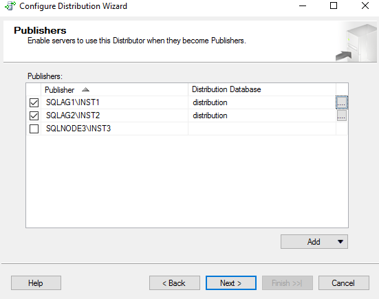 SQL Server option for SQL Server Always On Availability Group