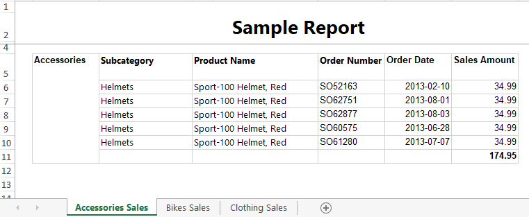 Exporting Ssrs Reports To Multiple Worksheets In Excel
