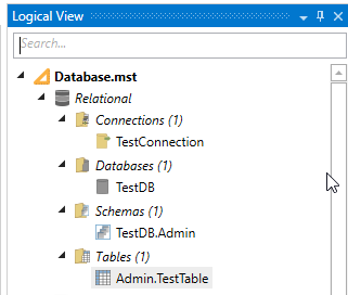 Objects recognized by BimlStudio