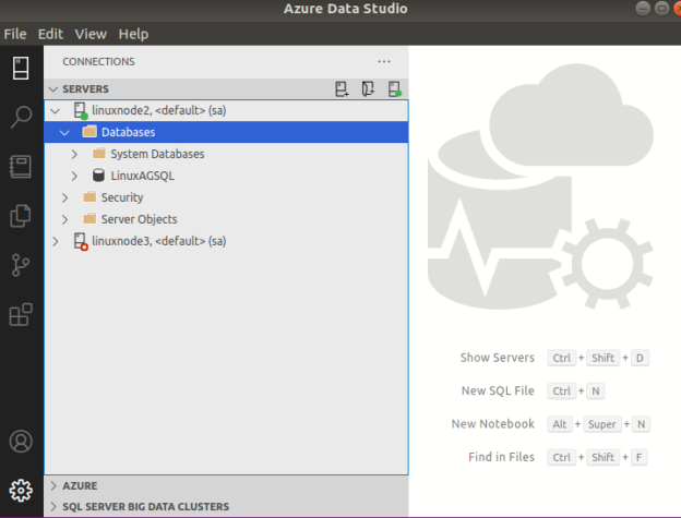 user database [LinuxAGSQL]