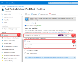 auditing sqlshack audit configuration