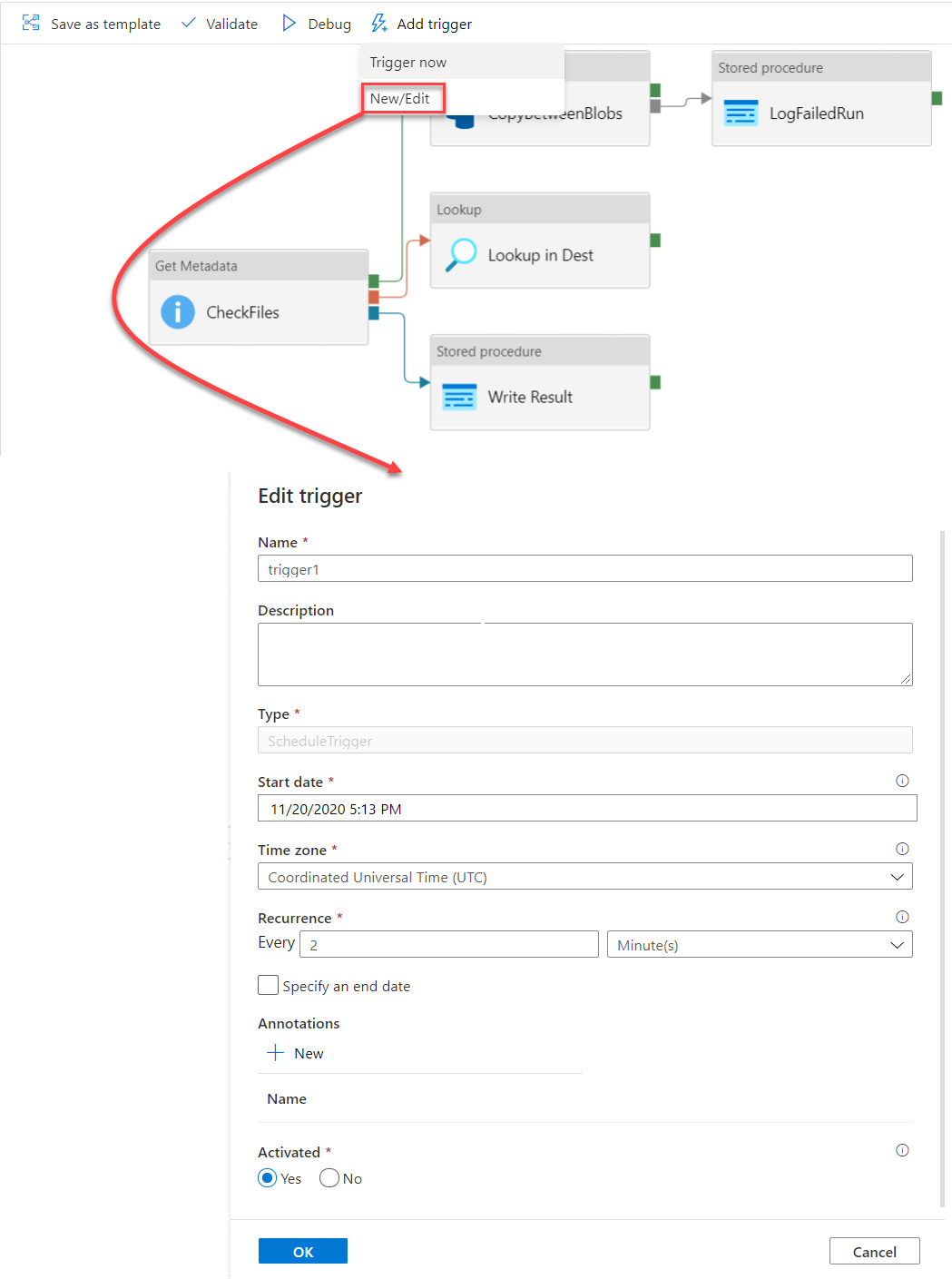 Add Trigger to pipeline