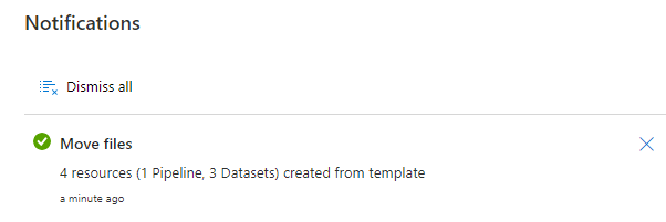 Resources notification