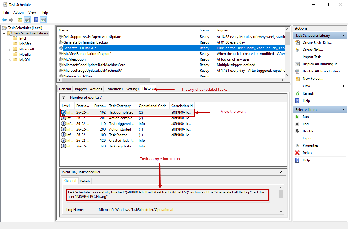 Volgen Grootte Glimmend Automate SQL database backups using Windows Task Scheduler
