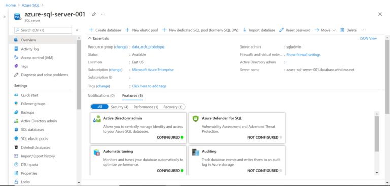 Consuming datasets from Azure SQL Database in Azure Machine Learning