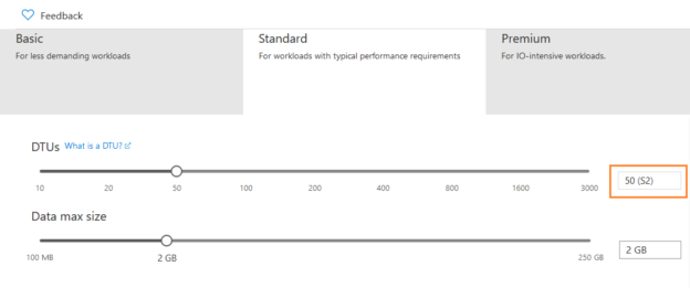 Modify DB Service tier