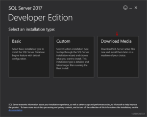 How to install SQL Server developer edition