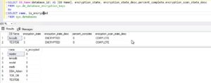 Understanding the TDE SCAN process in Transparent Data Encryption