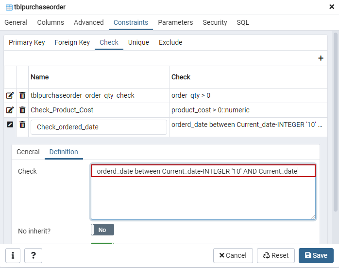 drop constraint postgres