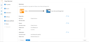 Importing data from OData APIs using Azure Data Factory