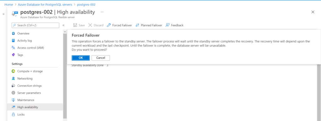 High Availability in Azure Database for PostgreSQL