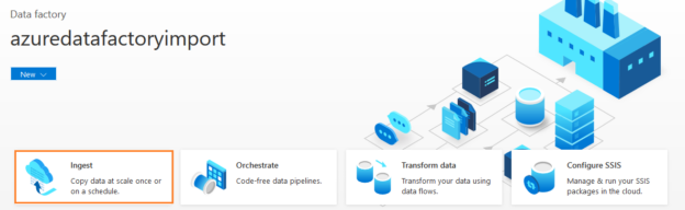 Data ingestion