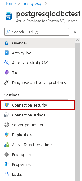 Connection Security