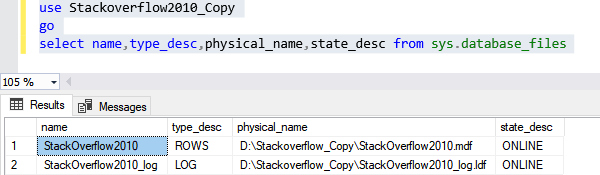 Database Files
