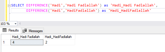 Second Difference SQL function example