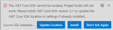 .Net Core SDK 