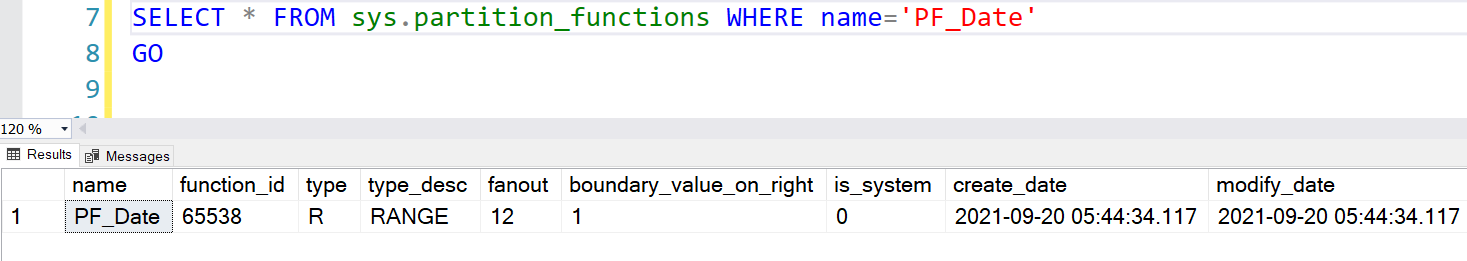 Partition function