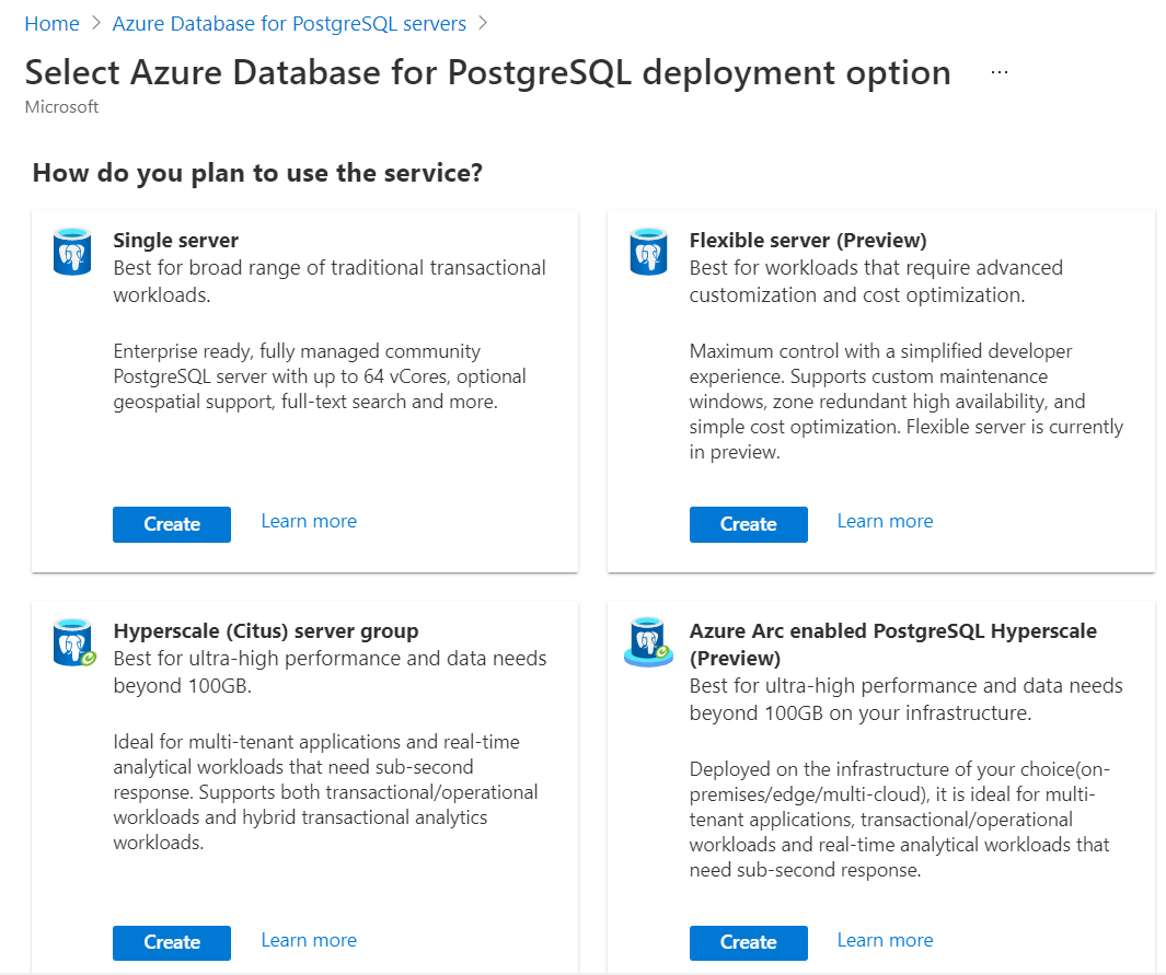 PostgreSQL Editions