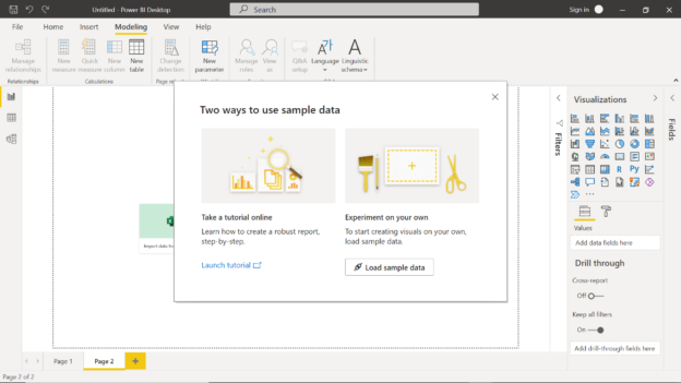 Sample Data Options