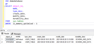 Migrate tables with a foreign key to memory-optimized tables of SQL ...