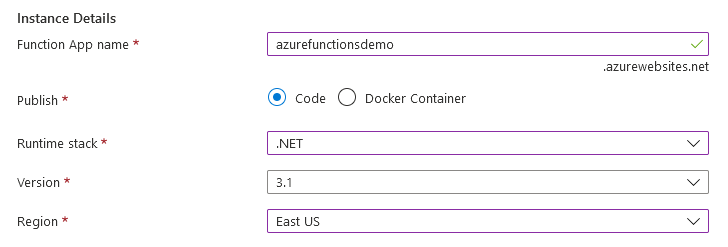 Choose .net for deployment