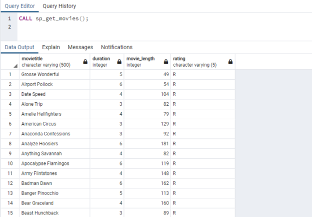 Drop temp table: run stored procedure