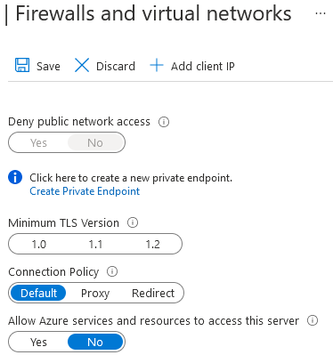 Firewalls and virtual networks 