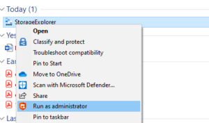 Getting started with Azure storage explorer
