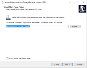 Getting started with Azure storage explorer
