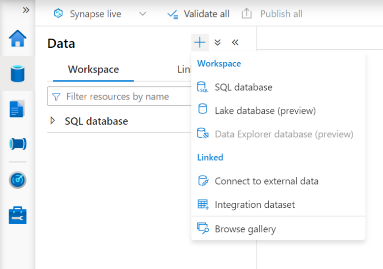 Introduction to Azure Synapse Lake Database in Azure Synapse Analytics