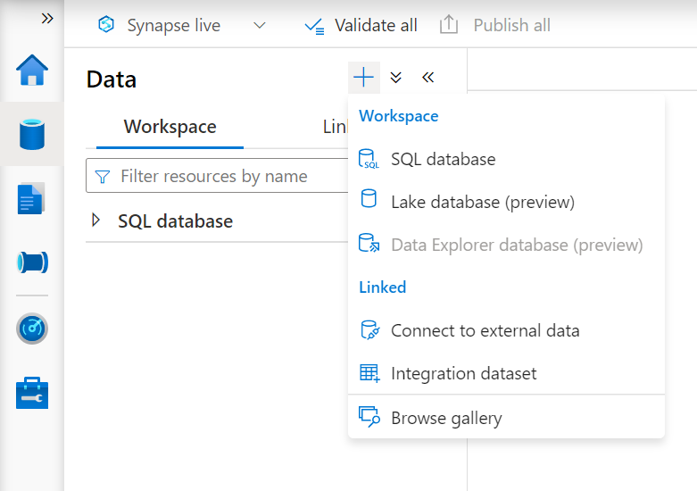 Azure Lake Database