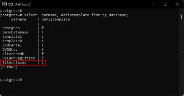 Learn PostgreSQL: Managing PostgreSQL databases