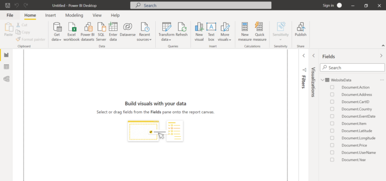 Reporting data from Azure Cosmos DB using Power BI