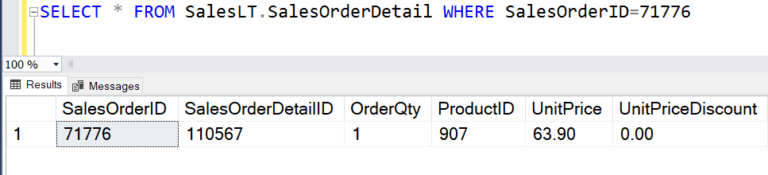 Exploring the SQL WHERE statement