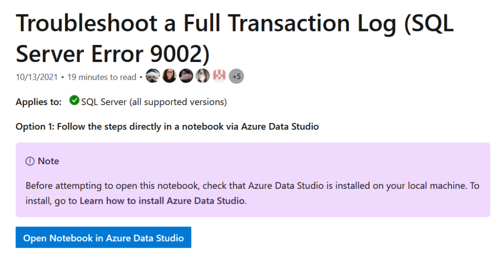 Notebook Views for SQL Notebooks in Azure Data Studio