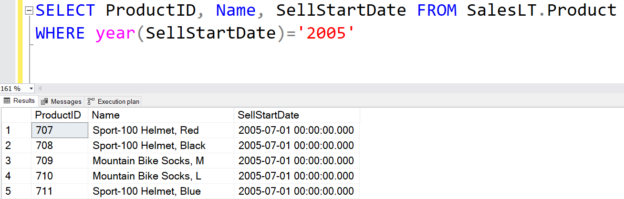 Exploring the SQL WHERE statement